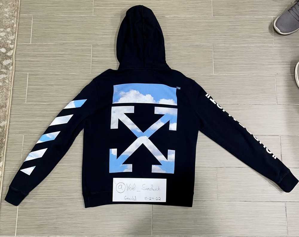 Off-White Off White Sky Surrealist Hoodie - image 1