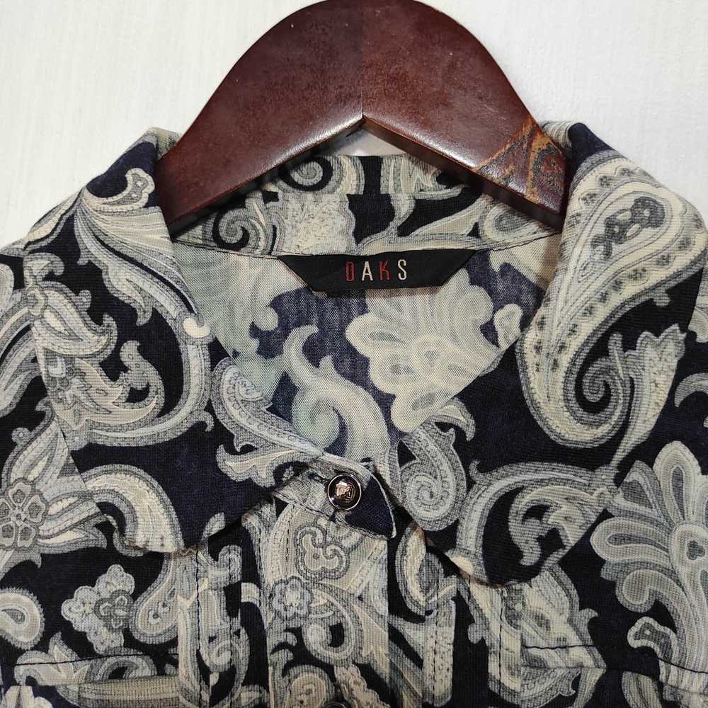 Daks London × Vintage Vintage Daks Paisley Shirt … - image 6