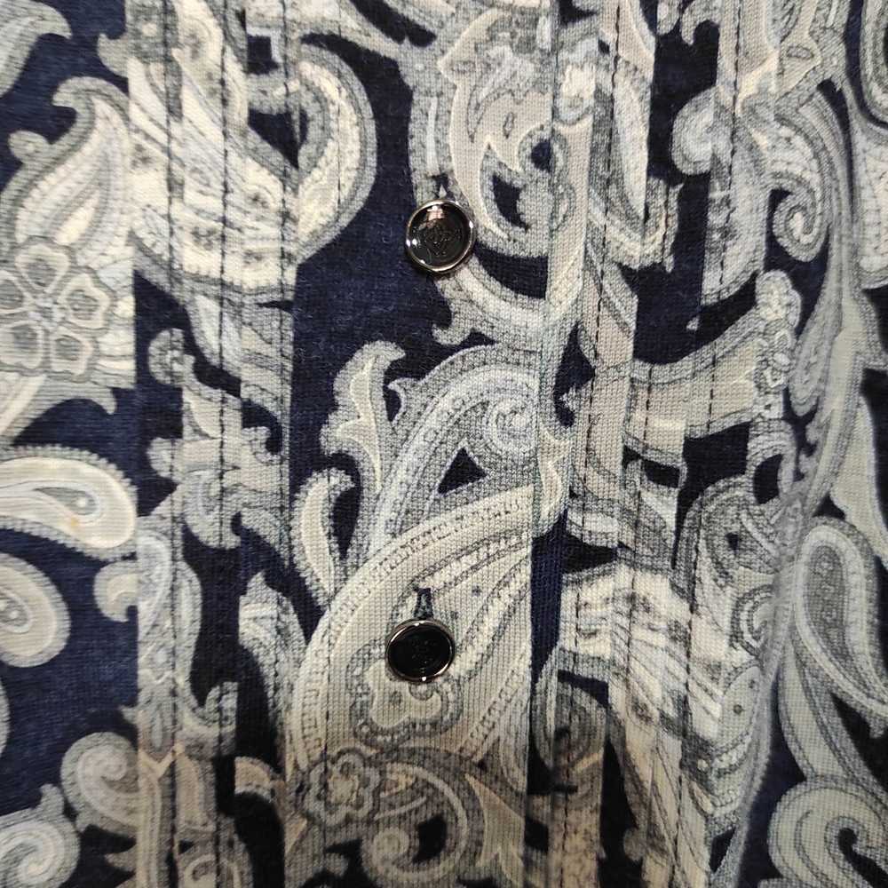 Daks London × Vintage Vintage Daks Paisley Shirt … - image 7