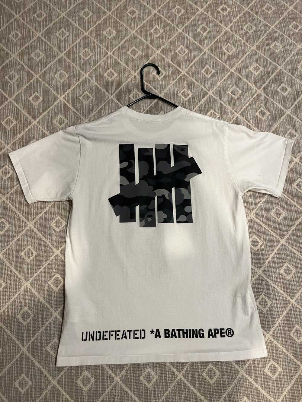 Bape × Undefeated BAPE x Undefeated Apehead T-shi… - image 2