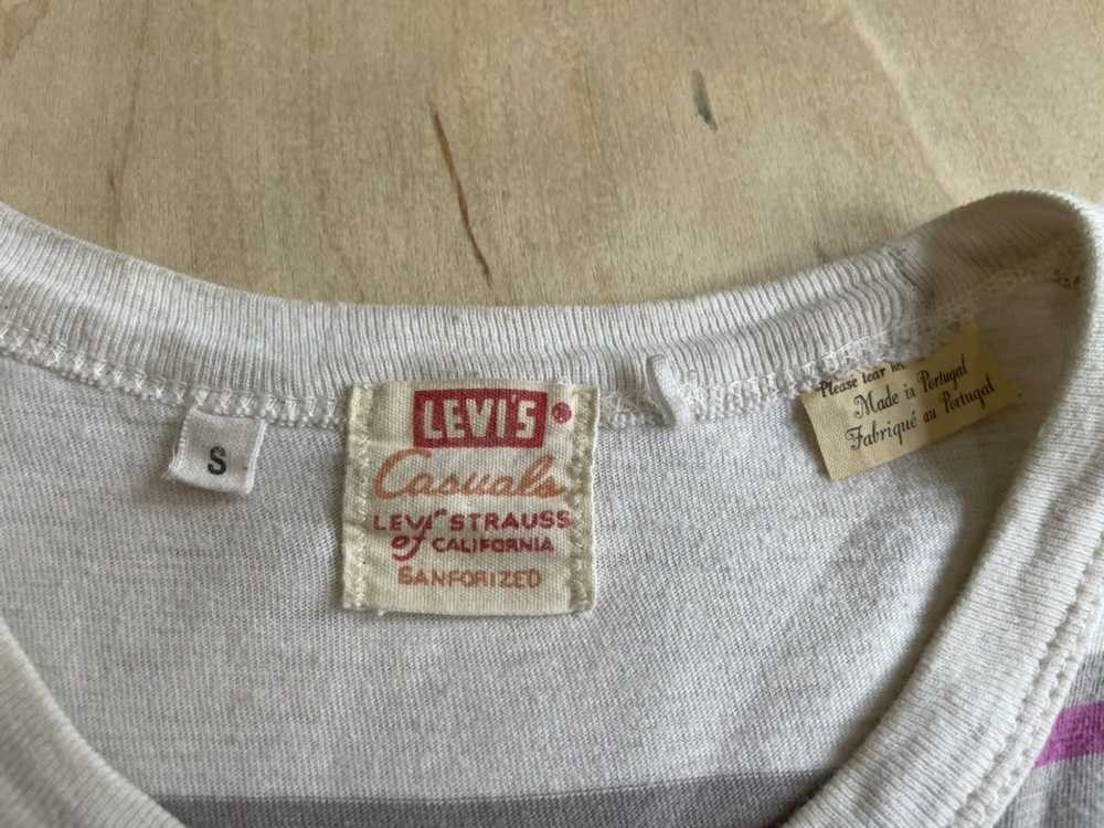 Levi's Vintage Clothing LVC Stripe Pocket T Shirt - image 3