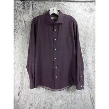 Southern Tide Southern Pines Shirt Mens Large Purp