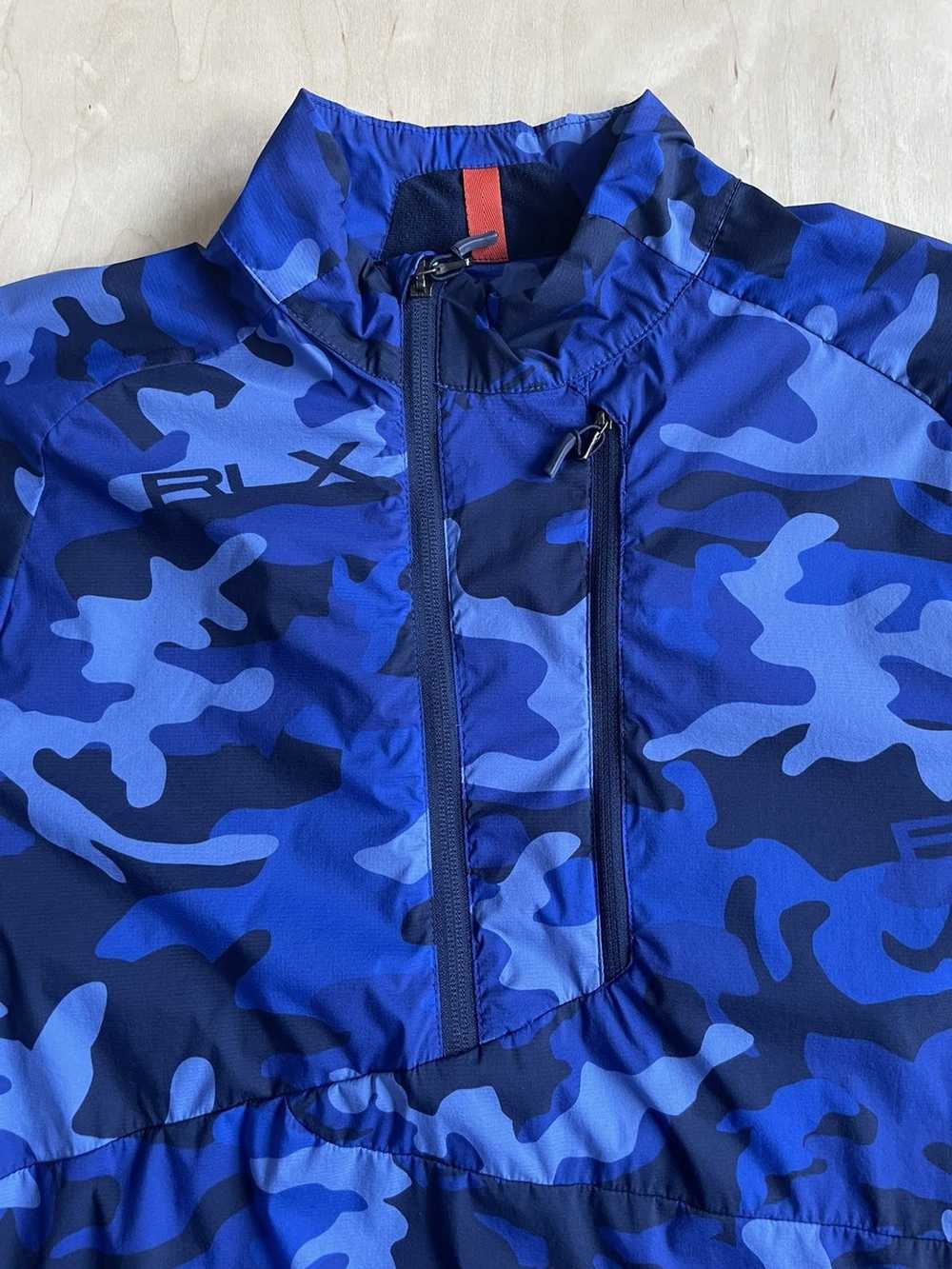 Ralph Lauren Rlx Camo Shell Jacket Half Zip Stret… - image 2