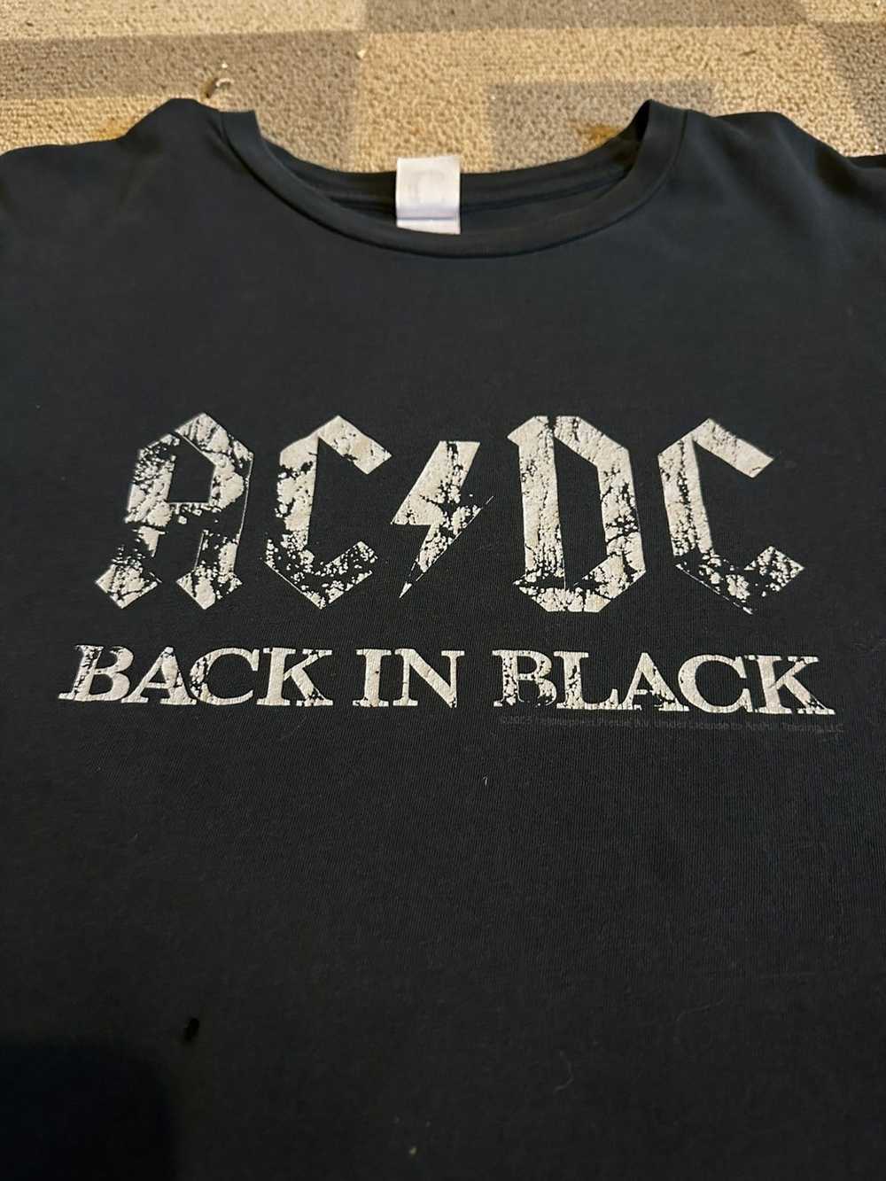 Ac/Dc × Band Tees Vintage AC/DC band tee - image 2