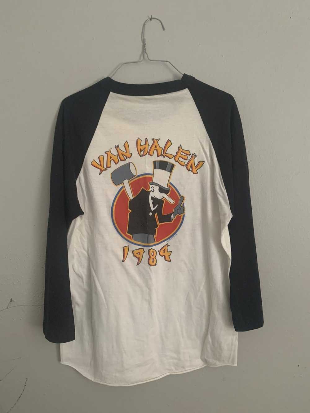 Anvil Vintage 1984 Van Halen world tour tee - image 2