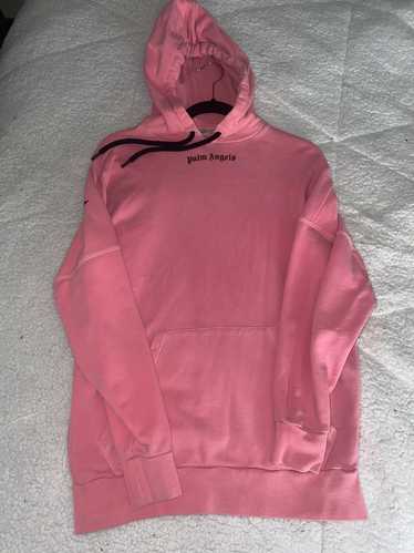 Palm Angels Palm Angels Pink Classic Logo Hoodie.