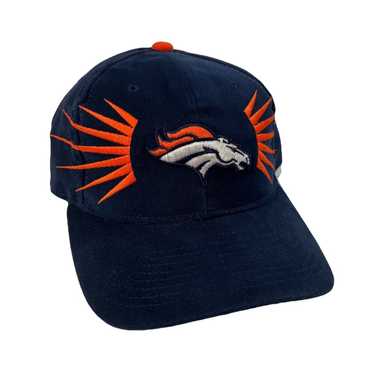 Vintage 1990's Denver Broncos Shockwave Starter Strapback Hat