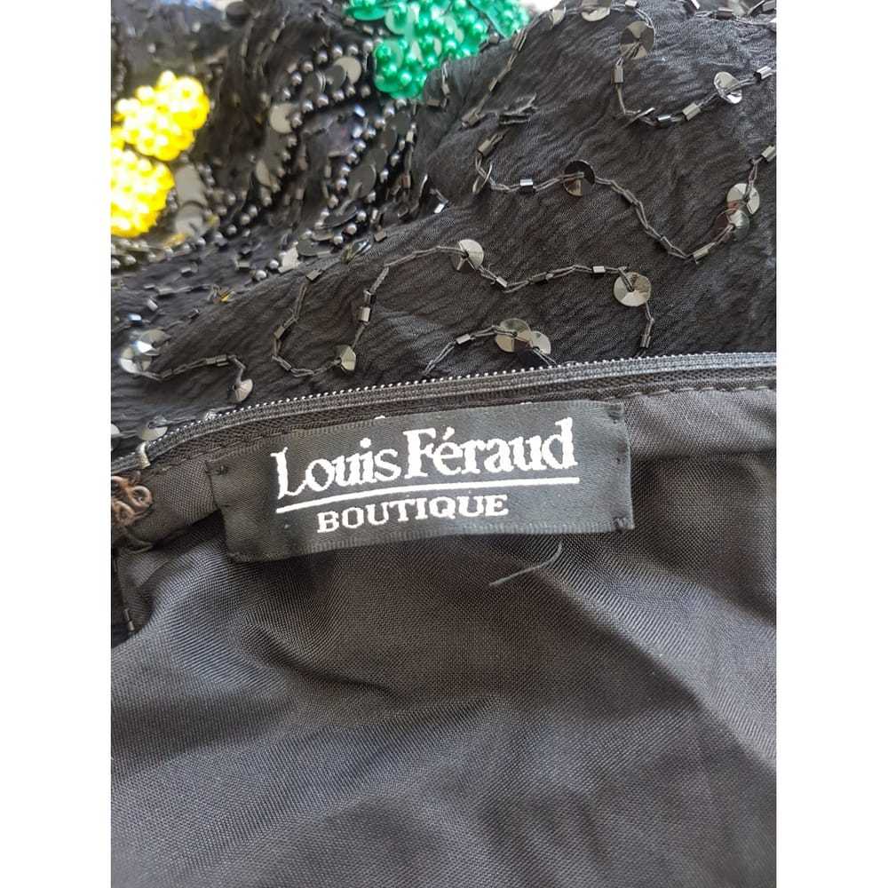 Louis Feraud Silk mid-length dress - image 4
