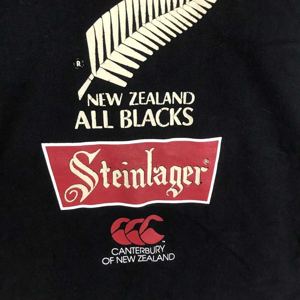 All Black × Canterbury Of New Zealand × Vintage V… - image 4