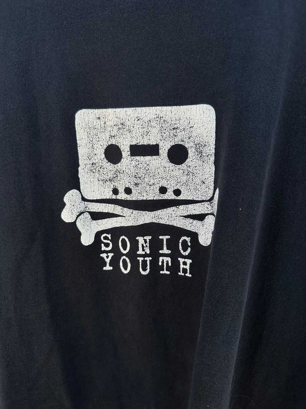 90's Sonic Youth Cassette Skull Tee - image 3