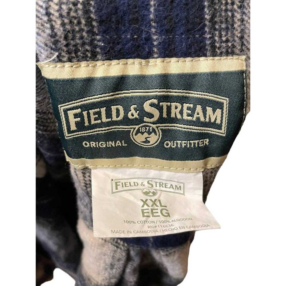 Field And Stream Field & Stream Shirt Men 2XL Blu… - image 7