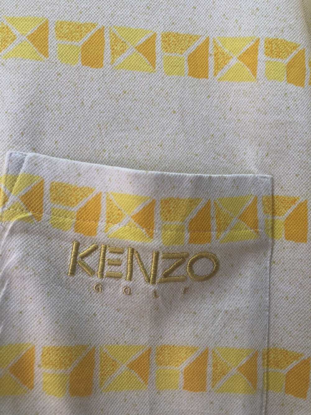 Kenzo Vintage KENZO Golf Polo Shirt Japan - image 3