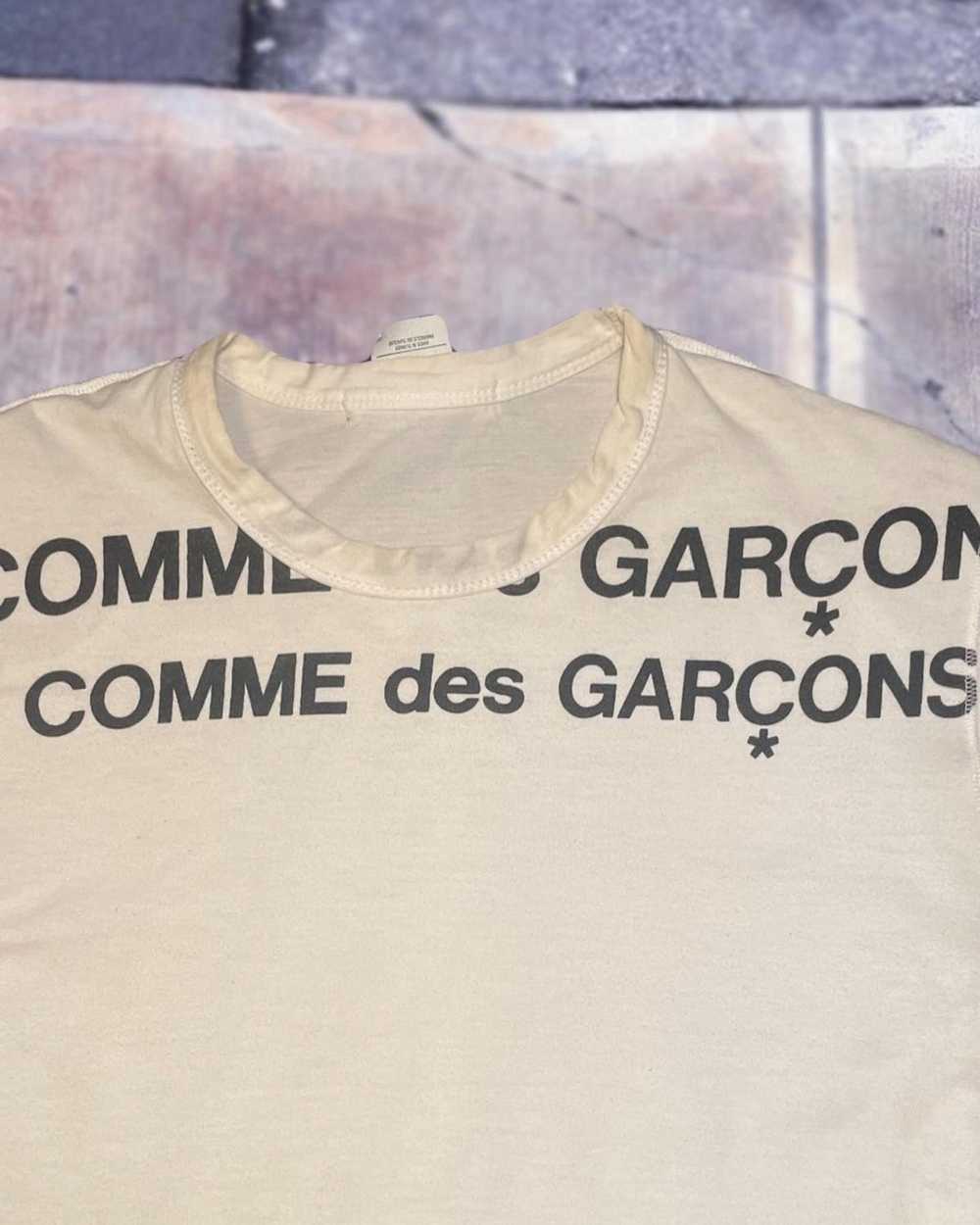 Comme des Garcons Inverted Inside printed logo sh… - image 3