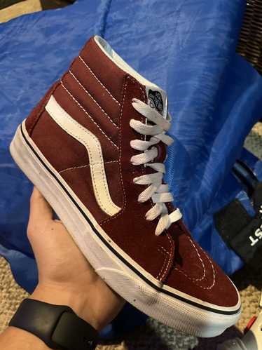 Vans Vans sk8 hi- burgundy