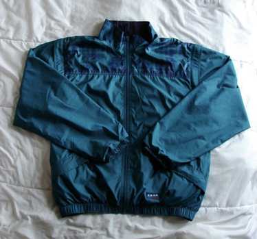 K Way × Vintage Vintage 90s Purple Teal K-Way Win… - image 1