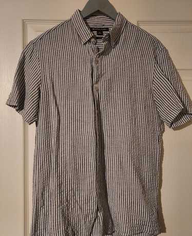 Michael Kors Grey striped summer shirt