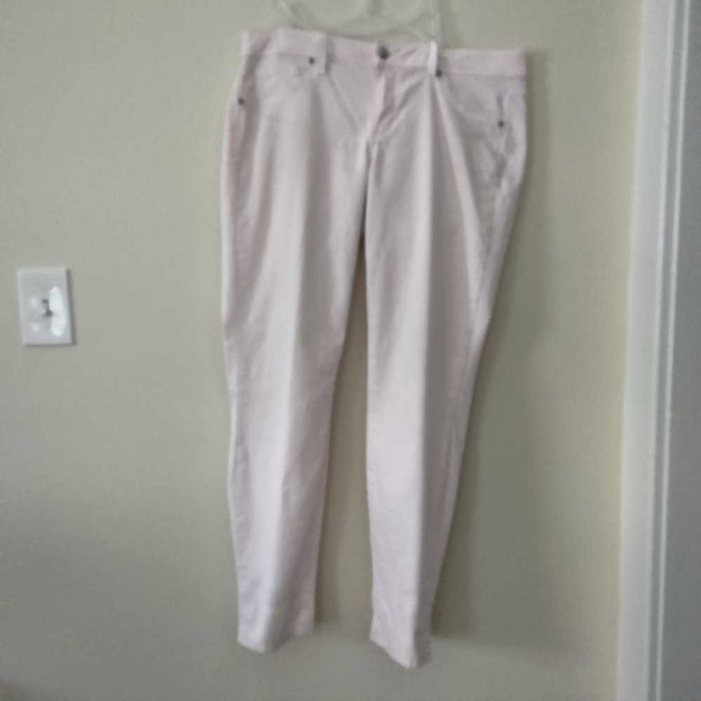 Designer Bebe Pink Denim Jeans - image 1