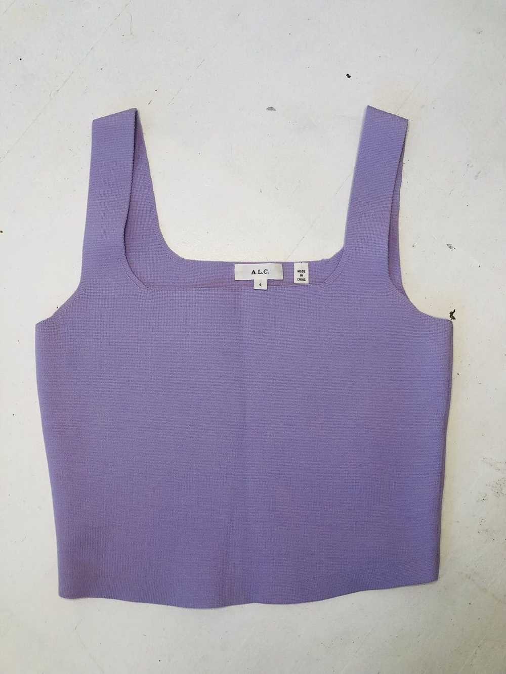 A.L.C. A.L.C Lavender Tank Top - image 1