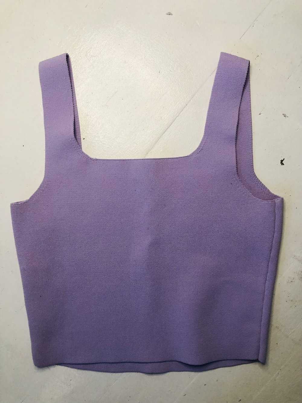 A.L.C. A.L.C Lavender Tank Top - image 2