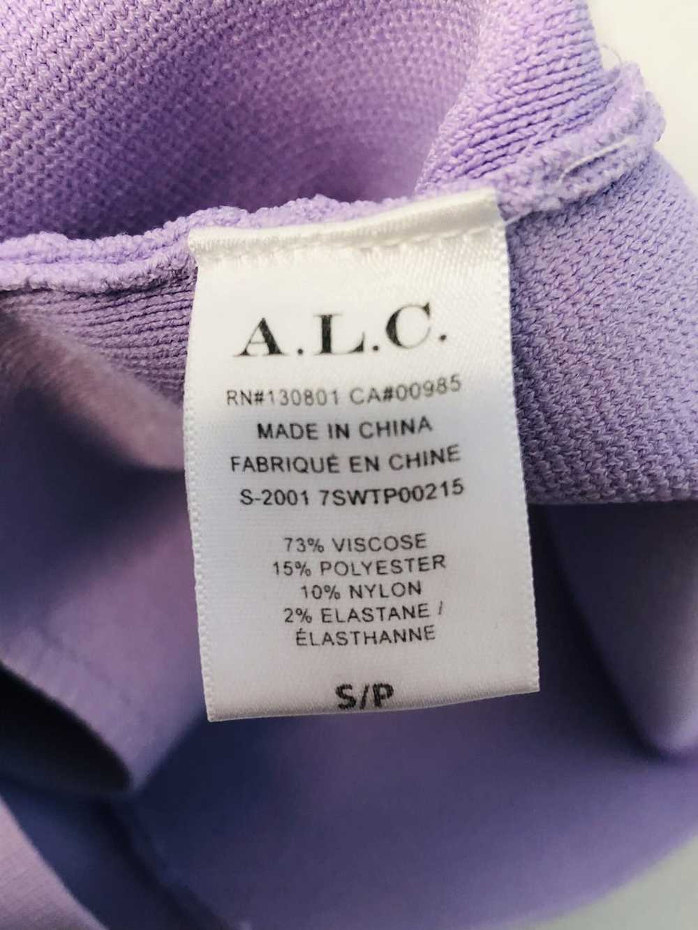 A.L.C. A.L.C Lavender Tank Top - image 3