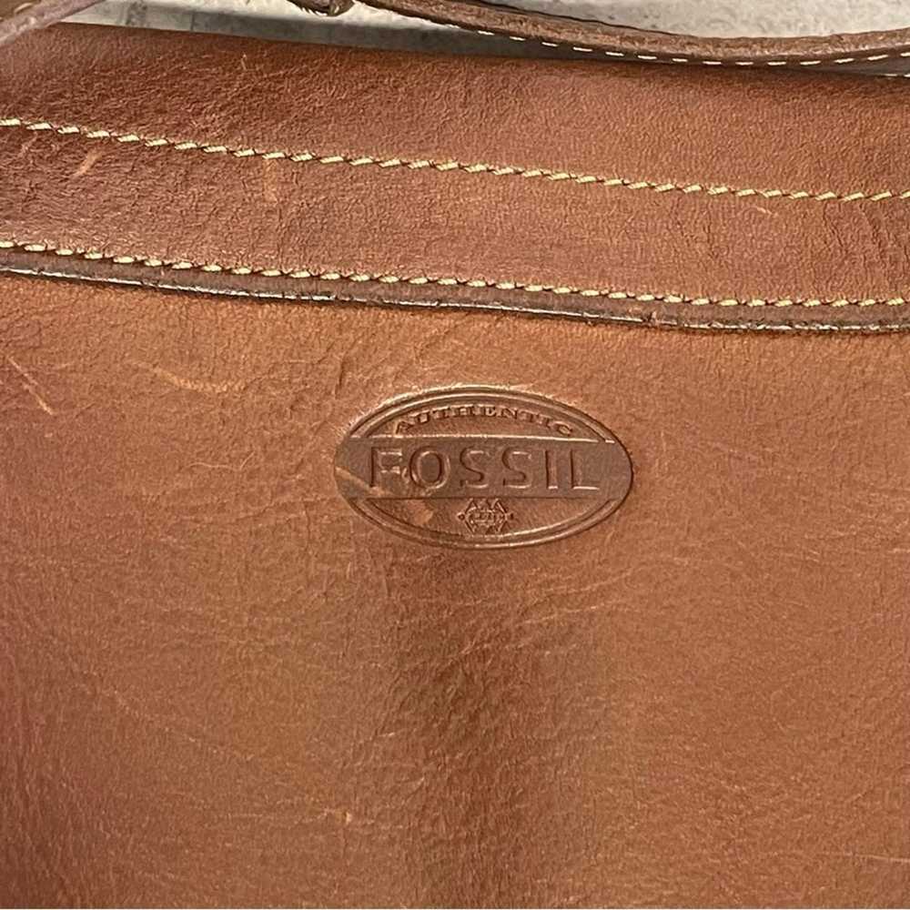 Fossil FOSSIL Brown Genuine Leather Large Austin … - image 5