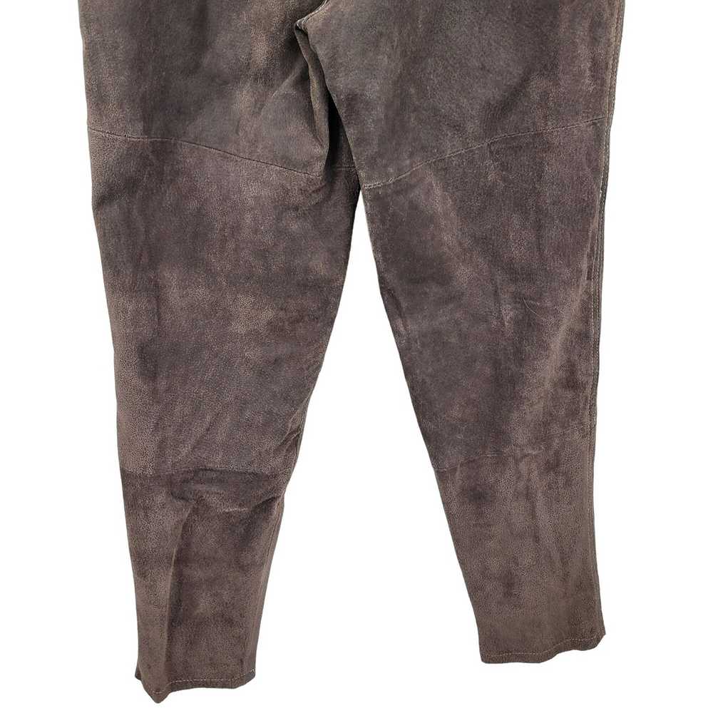 Vintage Vintage 80's Forenza Pants Leather Rodeo … - image 11