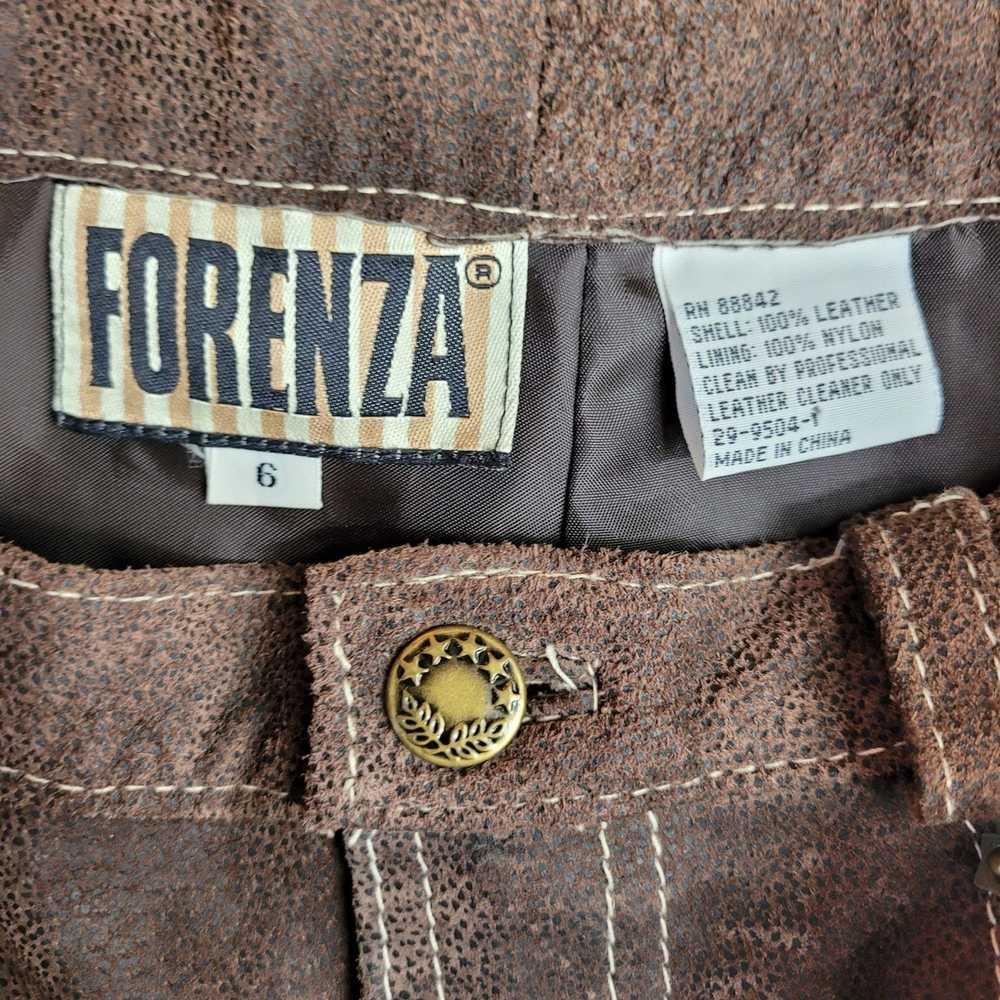 Vintage Vintage 80's Forenza Pants Leather Rodeo … - image 2