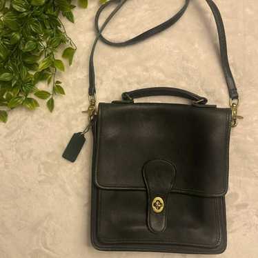 Coach COACH Vintage Hunter Green Station Top Handl