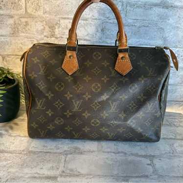 Louis Vuitton LV Louis Vuitton Monogram Speedy 30… - image 1