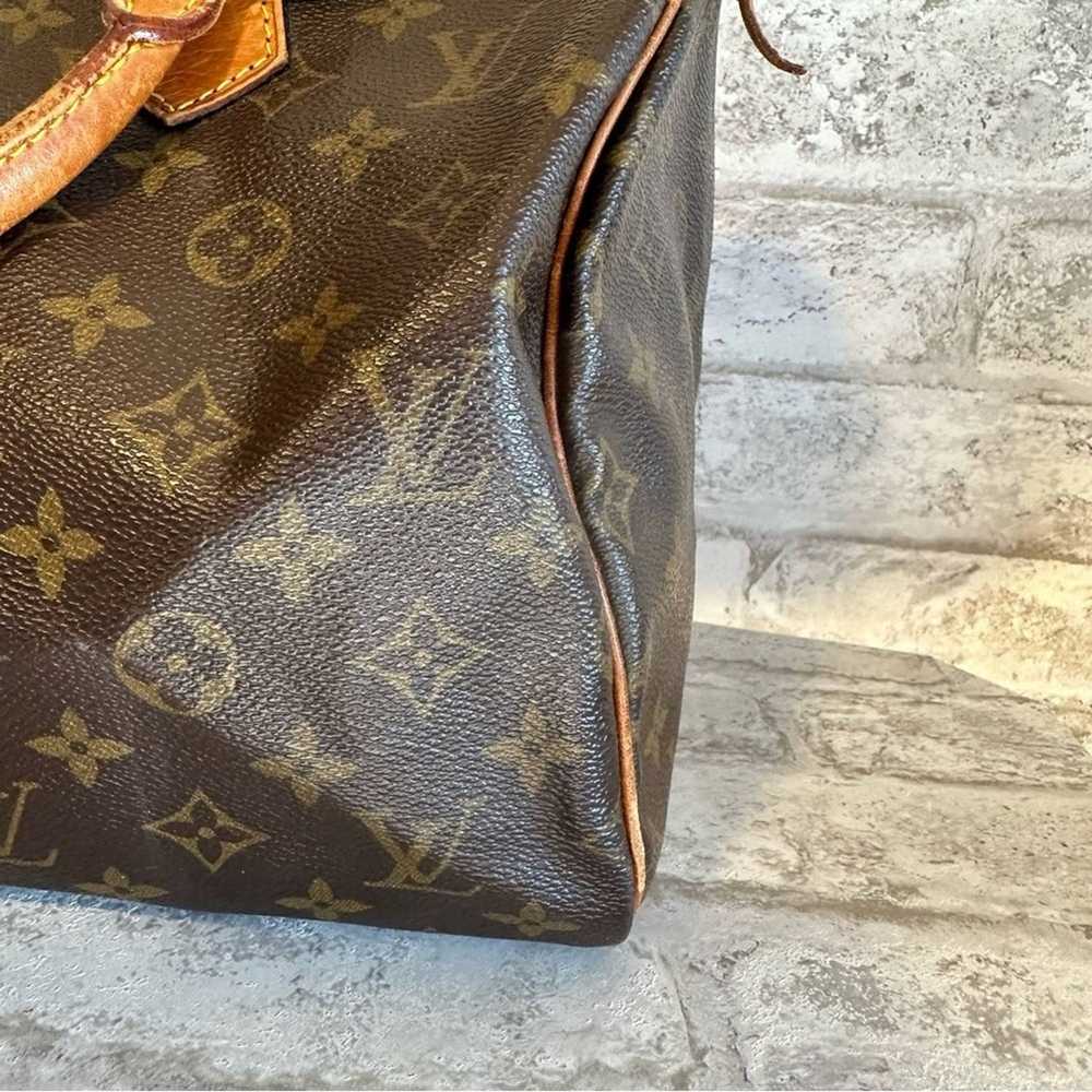 Louis Vuitton LV Louis Vuitton Monogram Speedy 30… - image 8