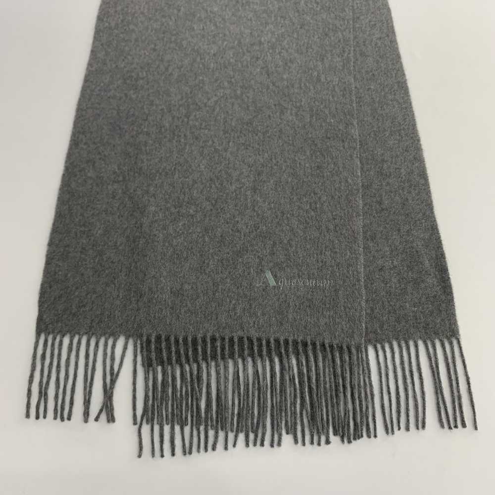 Aquascutum Aquascutum Scarf Cashmere Muffler Grey… - image 3