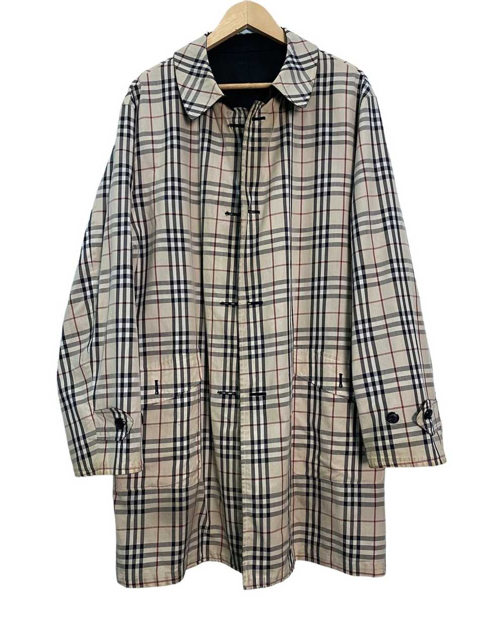 Burberry × Designer Vintage burberrys long coat r… - image 3