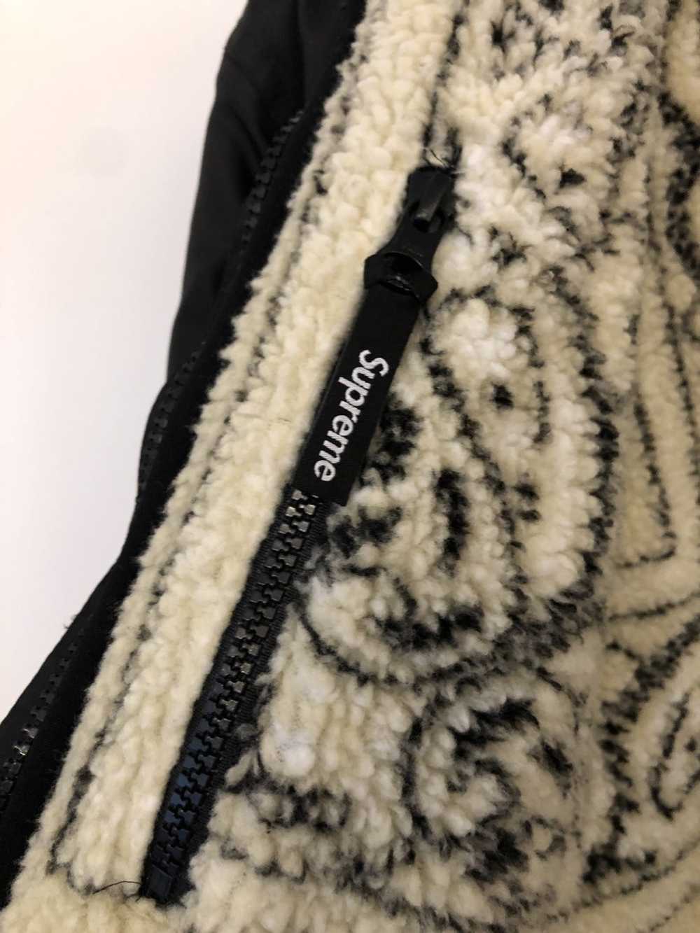 Supreme Supreme Reversible Bandana Fleece Jacket - image 5