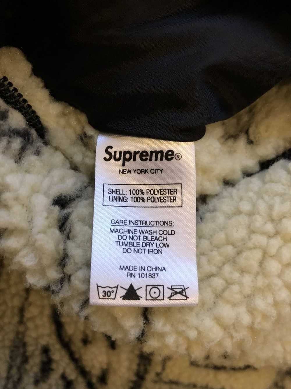 Supreme Supreme Reversible Bandana Fleece Jacket - image 7