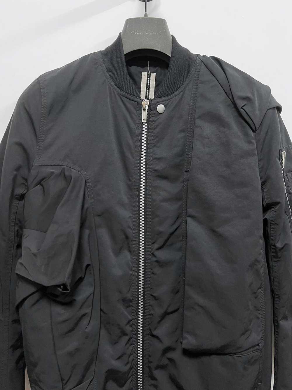 rick owens drkshdw ma-1 ボンバー Pre-owned] RICK OWENS MA1 Leather Bomber Blouson RU02C7789
