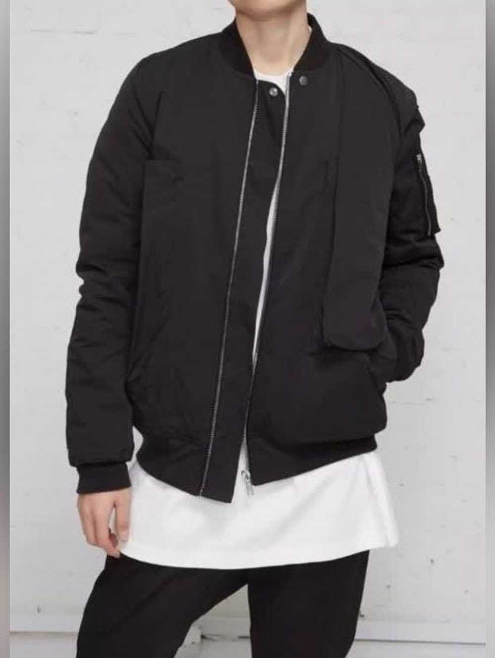 rick owens drkshdw ma-1 ボンバー Rick Owens DRKSHDW ボンバージャケット ブラック 送料込み