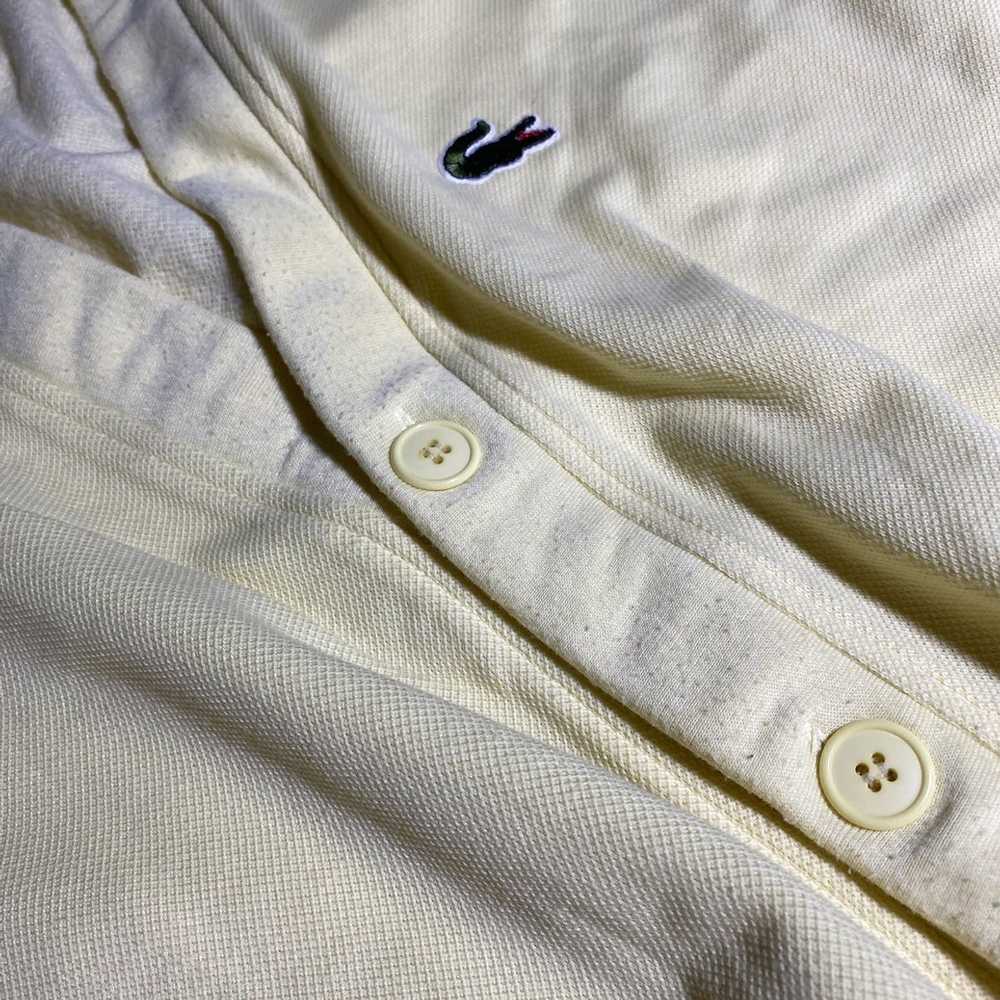 Lacoste × Vintage Vintage 90s Lacoste Chemise Car… - image 4