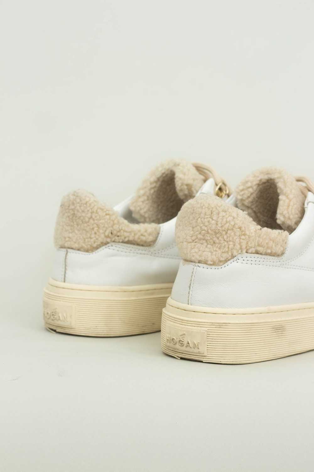 Hogan Hogan Shearling Sneaker sz 38 - image 2