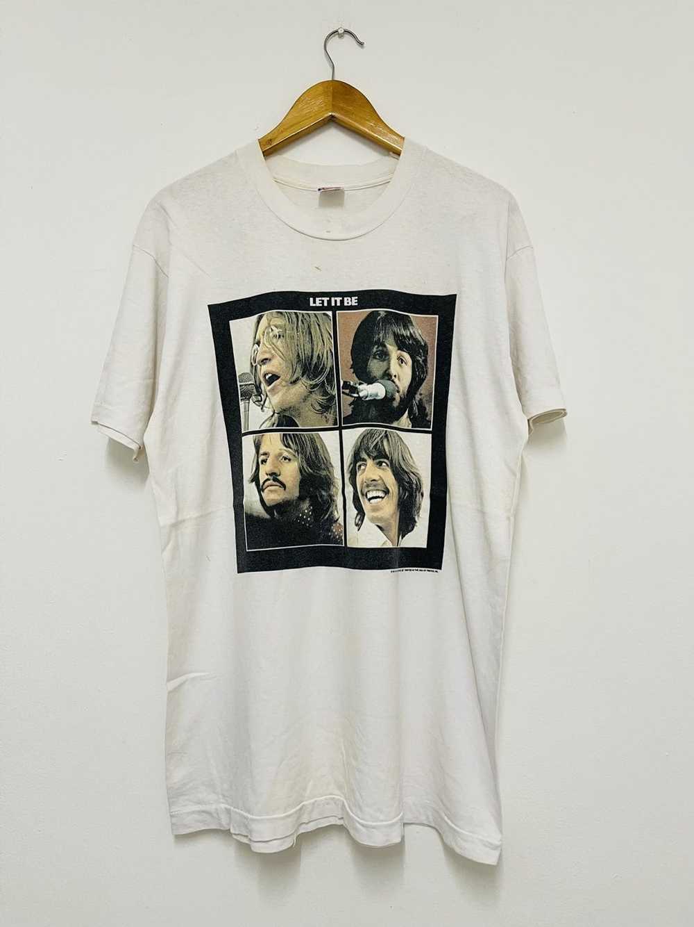 Band Tees × Vintage Vintage 90’s The Beatles 1992… - image 1