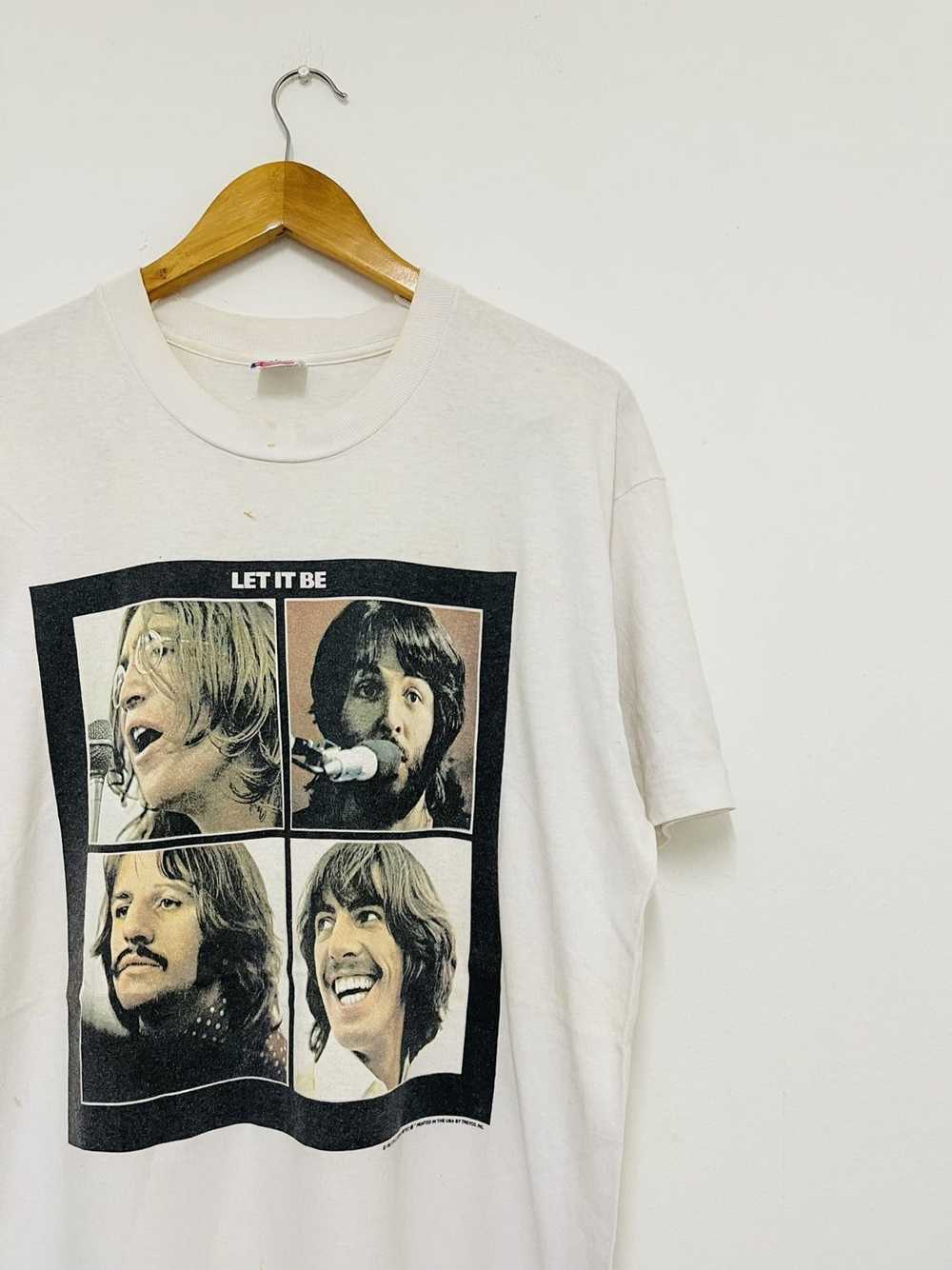 Band Tees × Vintage Vintage 90’s The Beatles 1992… - image 3