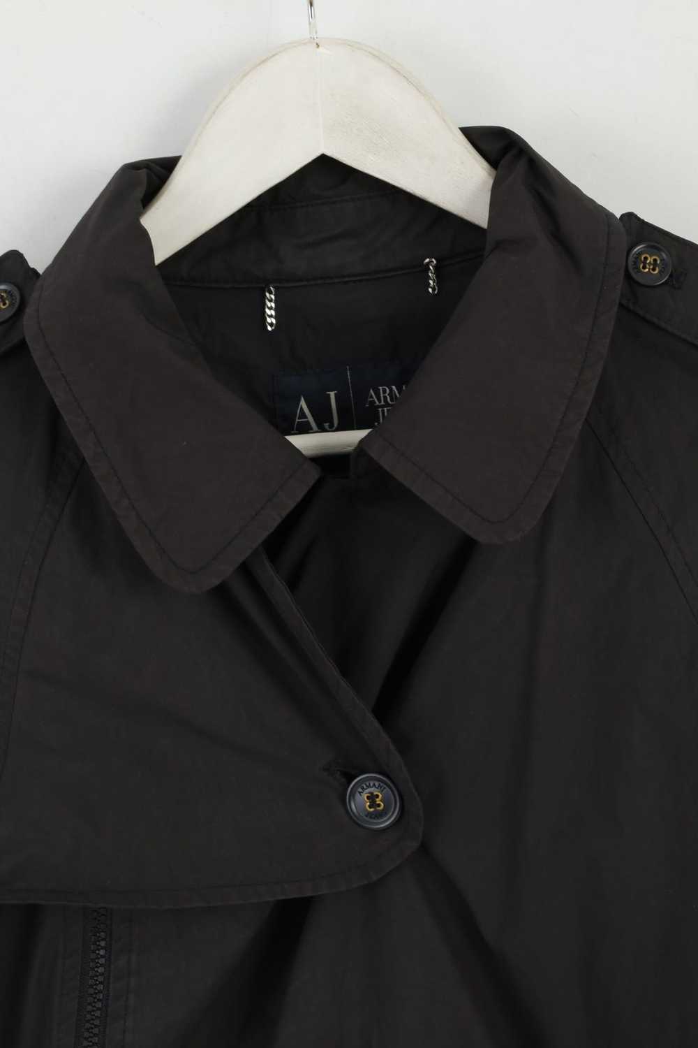 Armani Armani Jeans Women 6 S Jacket Black Zip Up… - image 2