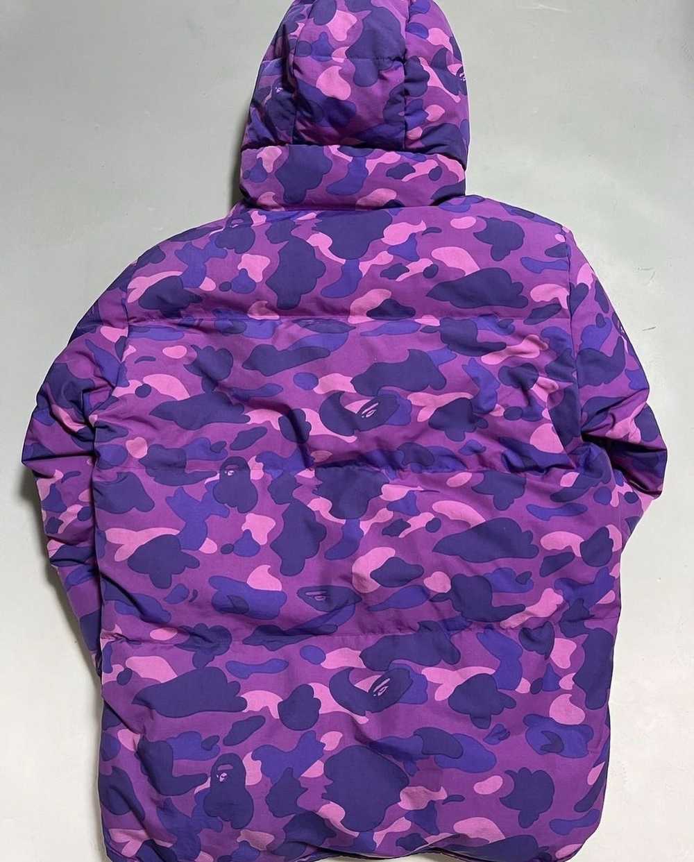 Bape Bape purple down jacket xl - image 4