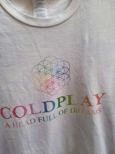 NWOT Coldplay A Head Full of Dreams Tour 2017 Graphic T-Shirt Women's Sz S