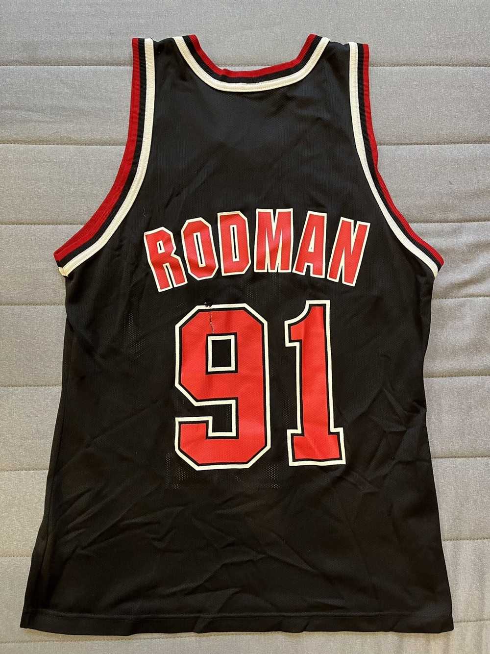 Champion × Jersey × Vintage Vintage Dennis Rodman… - image 2