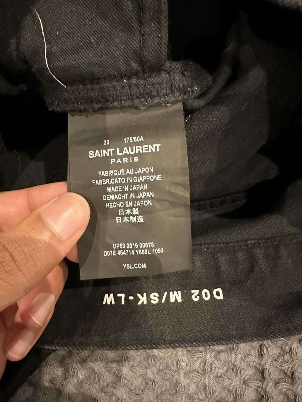 Saint Laurent Paris Saint Laurent Jeans YSL Jeans - image 4