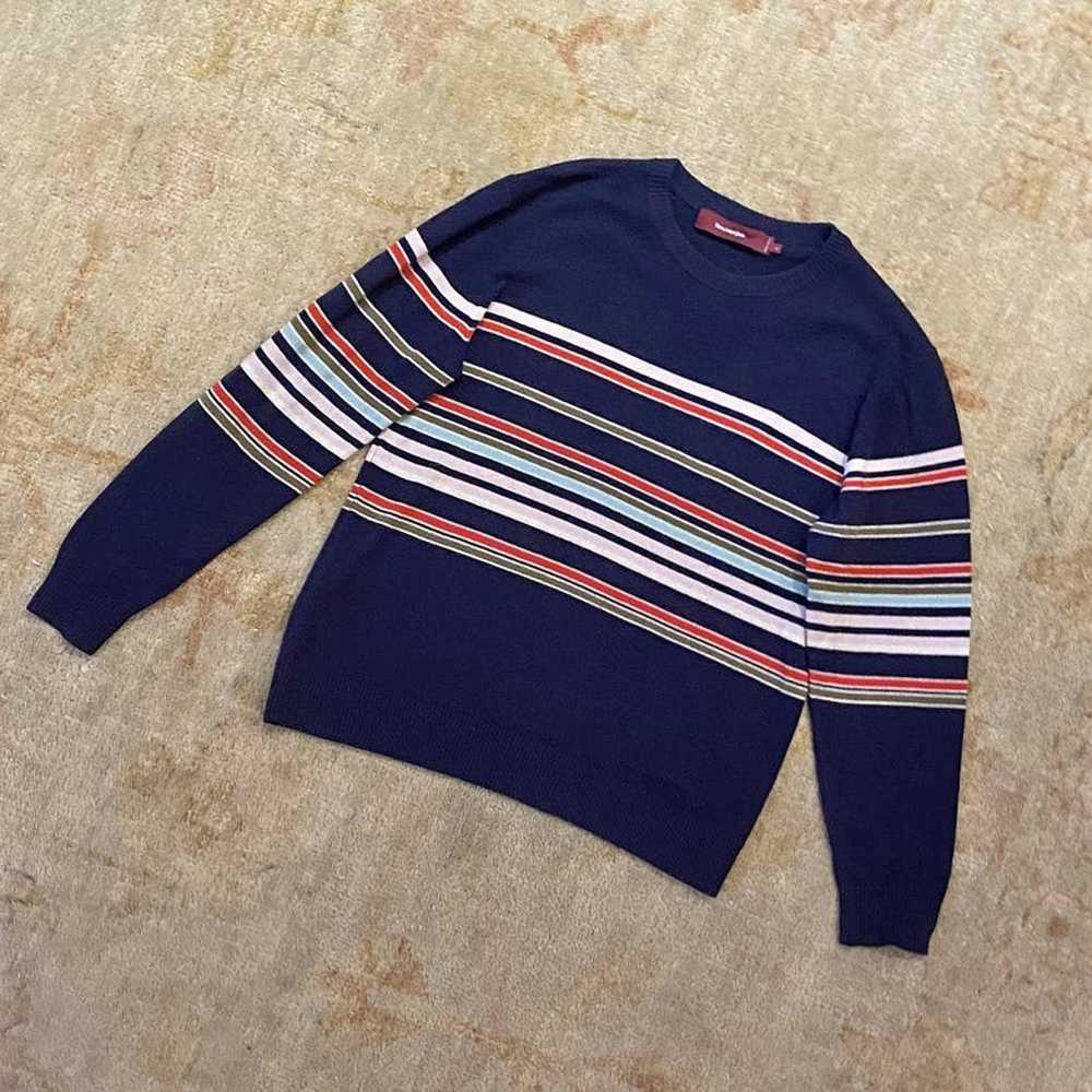 Sies Marjan Striped Cashmere Blend Sweater in Blue - image 2