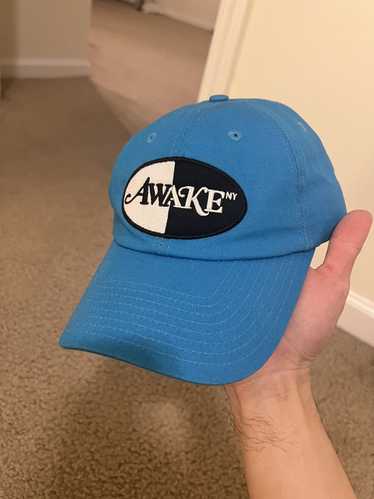 人気即納AWAKE NY CHECKRED LOGO 5 PANEL CAP カーキ 帽子