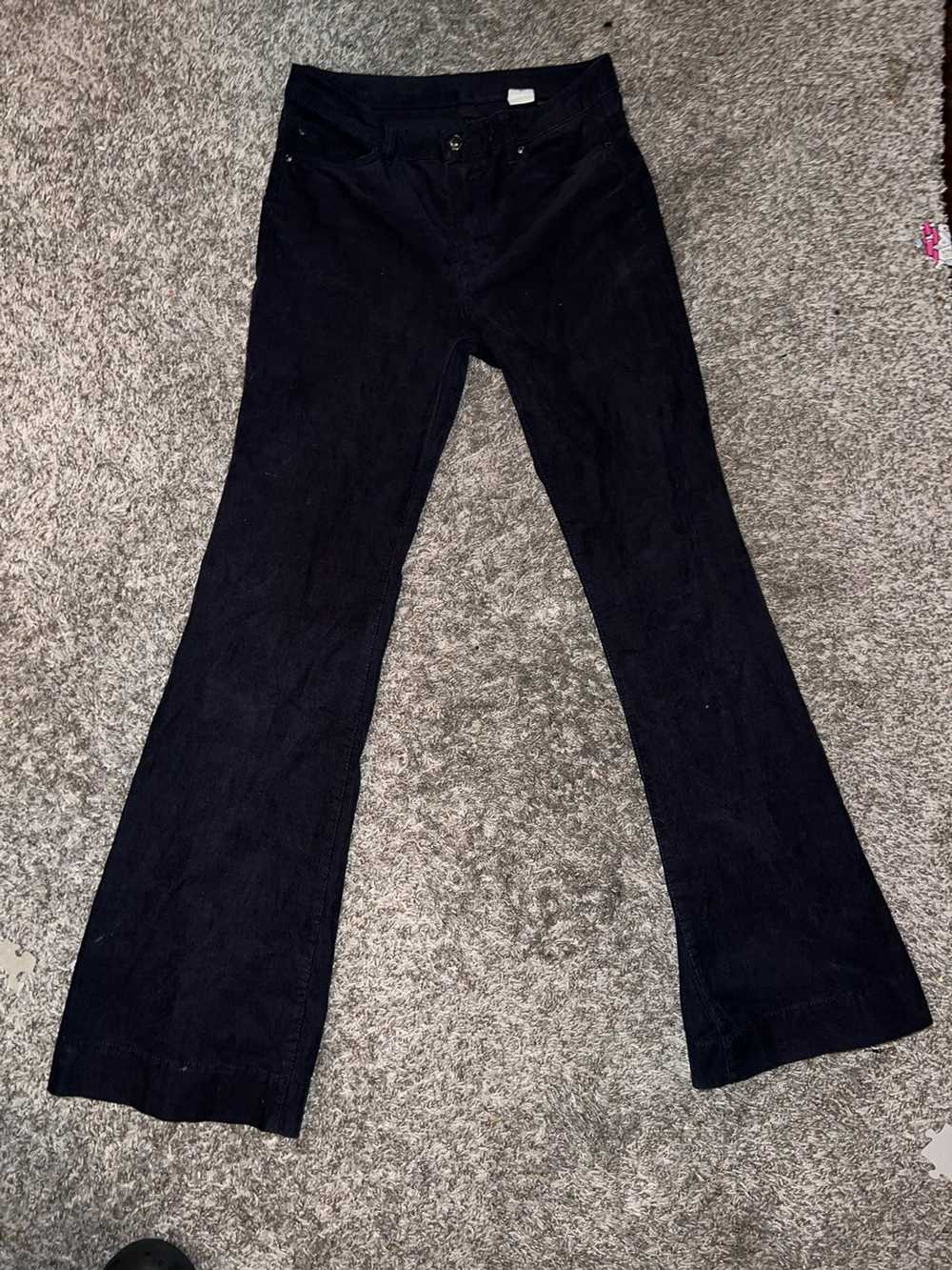 Vintage corduroy flare jeans - image 1