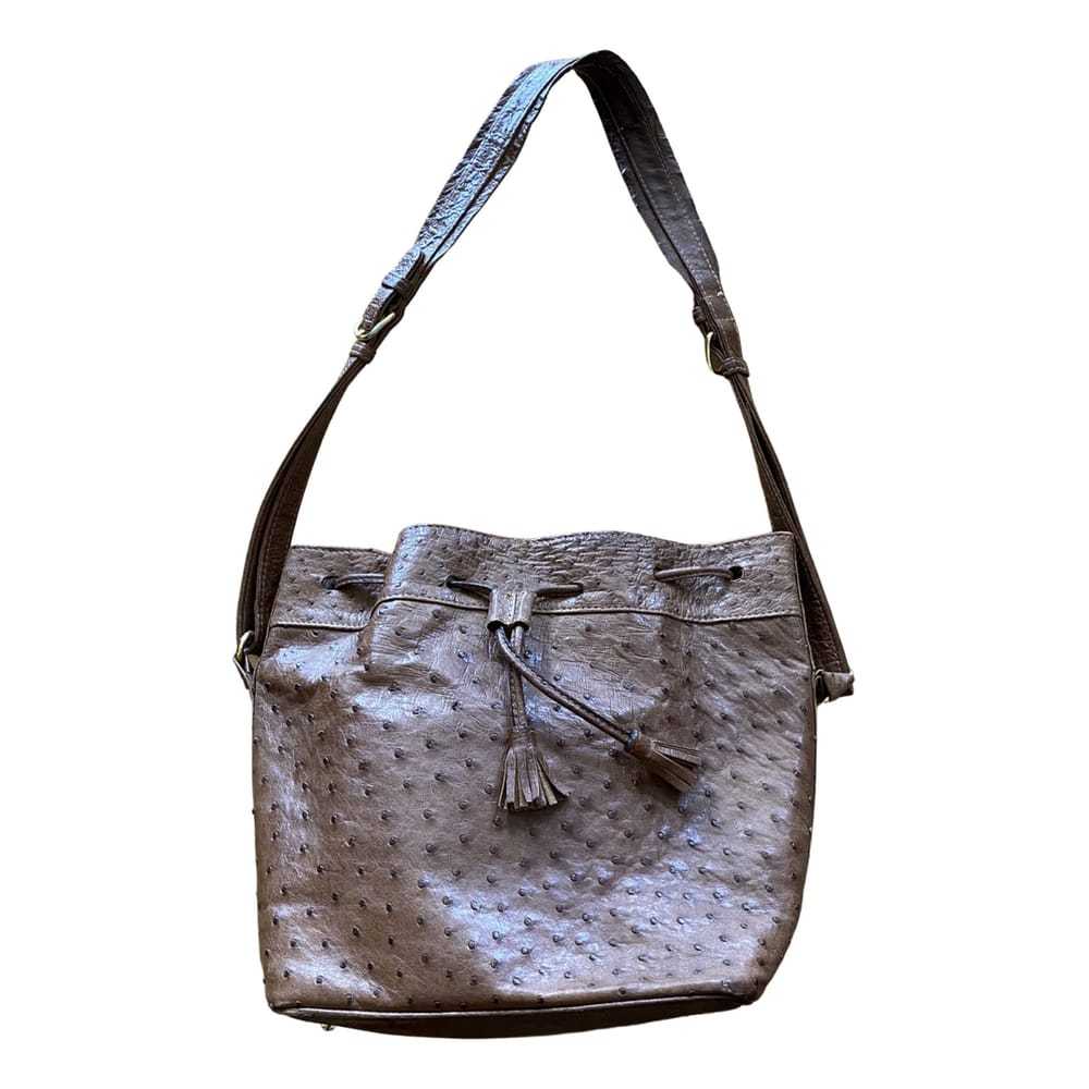 Bally Ostrich handbag - image 1