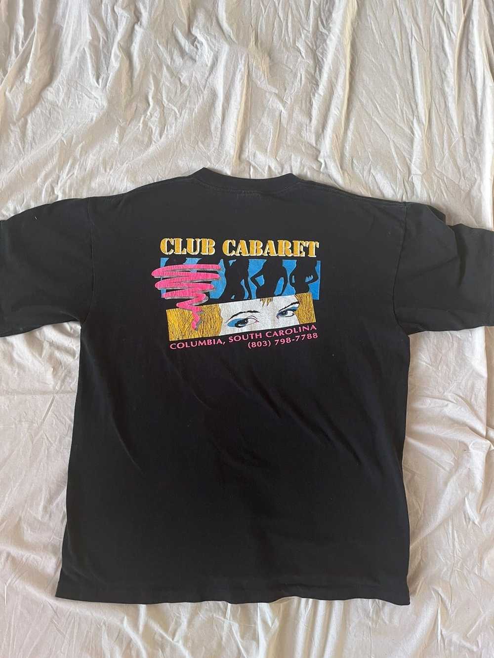 Vintage 1990’s Single Stitch Strip Club Cabaret T… - image 4